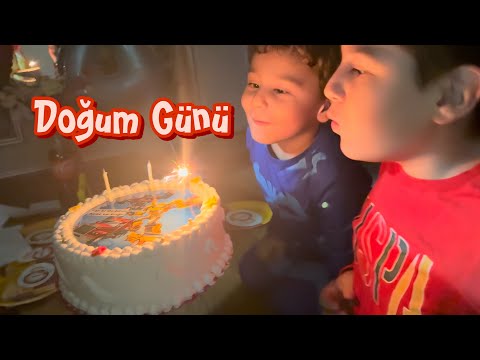 DOĞUM GÜNÜ PARTİSİ | TRANSFORMERS RESİMLİ PASTA | AYAZ VE DOĞUNUN DOĞUM GÜNÜ PARTİSİ #doğumgünü