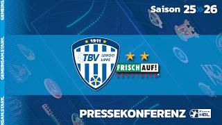 Pressekonferenz: TBV Lemgo Lippe - FRISCH AUF! Göppingen
