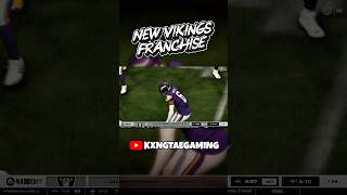 I made a Vikings franchise and it’s one of my favorite franchises right now💀