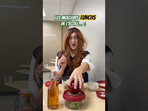 La personne avec les MEILLEURS LUNCHS de l’école!!!🥪🧃 #lunch #écoles #diner #humour