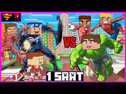 MİNECRAFT SÜPER KAHRAMANLAR FİLMİ! 😱 - Minecraft