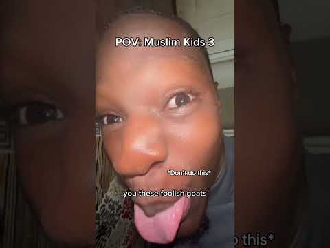 What was the craziest thing you did as a kid or the craziest thing you saw a kid do #muslim #shorts