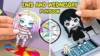 🖤 ​​Lasst uns Mittwoch & Enids Zimmer umgestalten 🏠 Spielbuchzeit