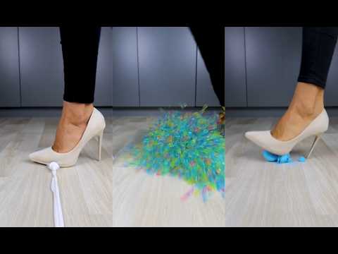 Top 25 Oddly Satisfying & ASMR Video COMPILATION | Heels Crushing Things