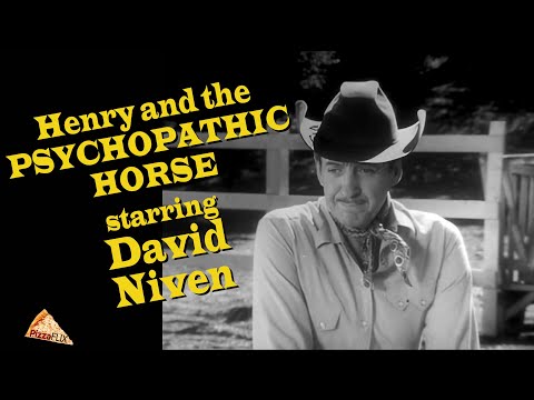Henry and the Psychopathic Horse (TV-1955) DAVID NIVEN🍕 FOUR STAR PLAYHOUSE