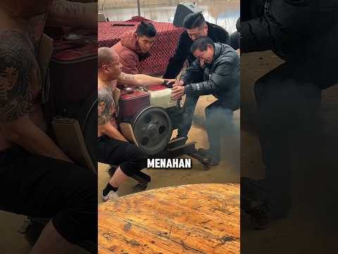 Tantangan Ekstrem: Menahan Mesin Diesel Sampai Mati! #halmenarik