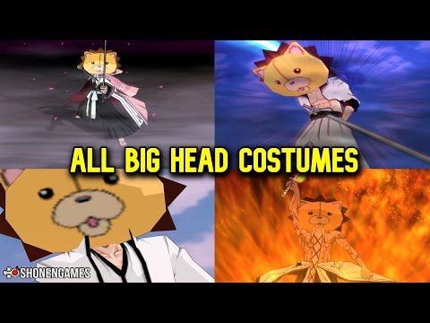 Bleach Battlers 2nd All Oversized Costumes