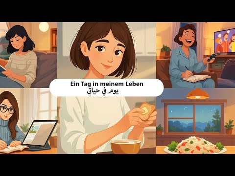 يوم في حياتي (الروتين اليومى) - لنتدرب على الاستماع معًا | حسّن لغتك الألمانية | بودكاست ألمانى