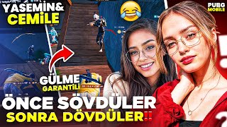 ÖNCE SEVDİLER SONRA DÖVDÜLER😂 YASEMİN&CEMİLE