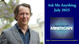 Mindscape Ask Me Anything, Sean Carroll | July 2025