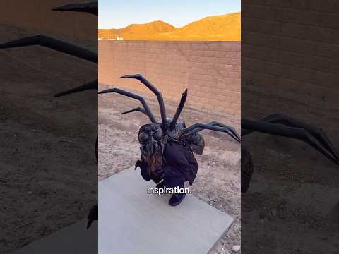 I can’t believe how good it turned out 🥹🫣🤩 #spider #blackwidow #halloween #costume #diy