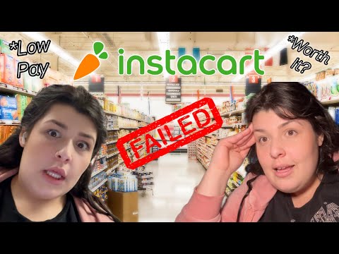 LET'S DO INSTACART ♡ | Low Pay, Long Drive, FAIL!!!