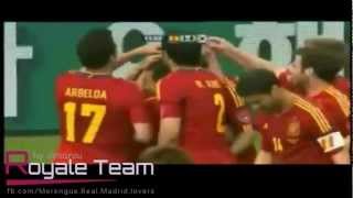 Spain [4-1] South Korea - All goals (30/05/2012)