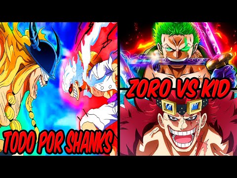 LUFFY vs LOKI ¡La Lucha por el Yonkou SHANKS! | El ÉPICO Regreso de KID | ZORO vs KID en Elbaph