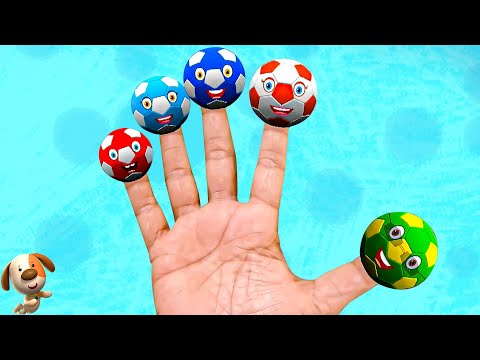 Football Finger Family Learning Songs & Nursery Rhymes for Babies