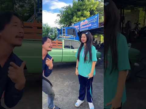 สอนขับรถหน่ิอย #funny