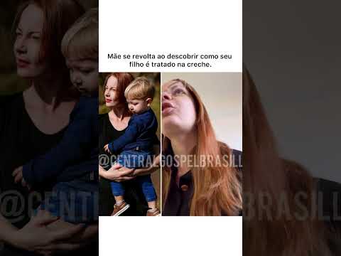 Mãe se revolta ao saber que monitores batiam em seu filho na creche