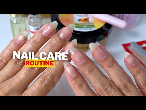 Rutina uñas naturales | uñas largas