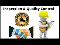 Quality Control and Inspection Concepts
