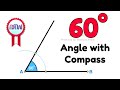 Constructing a 60-Degree Angle