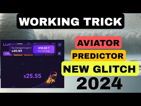 AVIATOR NEW WORKING GLITCH | HOW TO PLAY AVIATOR WITH PREDICTOR | 2024 NEW TRICK