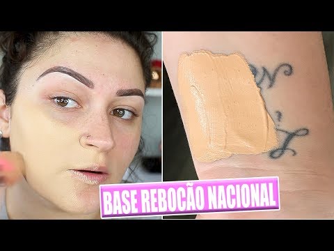 TESTEI UMA BASE REBOCO DE 10 REAIS - SERÁ QUE PRESTA? BASE MATTE DA SHINES! #SINCERIDUDA
