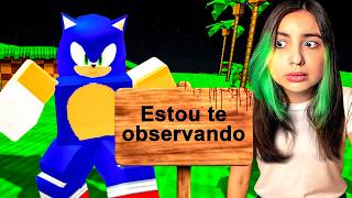 ESSE JOGO DO SONIC NO ROBLOX ESCONDE UM SEGREDO OBSCURO...