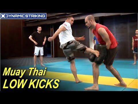 How to Do Muay Thai Low Kicks by Mark Lajhner