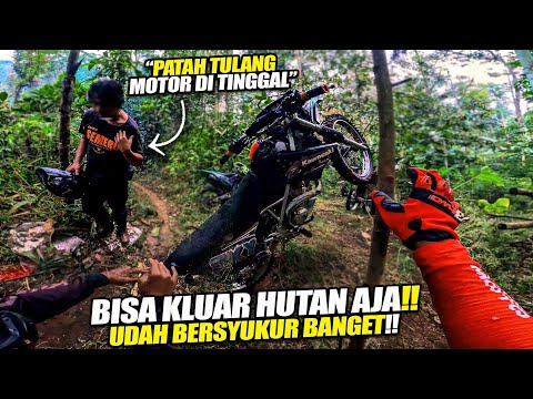 JALUR PUTUS ASA !! PATAH TULANG DEMI BISA KELUAR HUTAN !! (Banyu Biru #2)