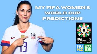 My FIFA Women's World Cup 2023 Predictions 🤔