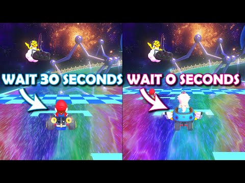 Who Will Win? Wait 30 seconds before starting vs Start right away - (Mario Kart 8 Deluxe!)