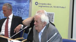 Evropský dům - Ladislav Říha, Milan Syrůček, Jan Kavan, Cyril Svoboda - 31.5.2016 - část 2/2