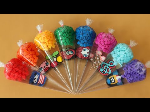 Making Slime with Piping Bags! Most Satisfying Slime Video★ASMR★#ASMR #PipingBags
