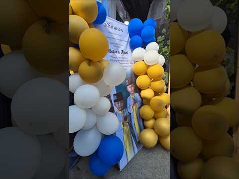 banyak balon di foto abizar sama ajmal