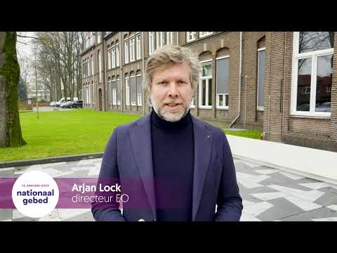 Het gebed van Arjan Lock (directeur EO) is dat we echt zullen luisteren naar elkaar en naar de stem van God.