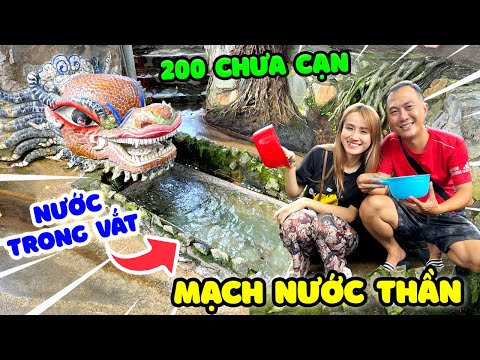 Dẫn Mẹ Bầu Đi Miếu Mạch Nước Ngầm Hóc Môn | Nước Tự Phun Hơn 200 Năm Qua - Thạc Đức Vlog