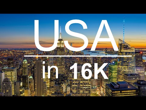 United States of America in 16K | The Richest Country in the World (240 FPS)