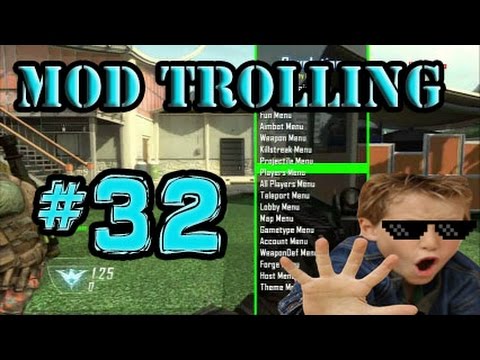 Black ops 2 Mod Trolling #32 "Aimbot Trickshots"