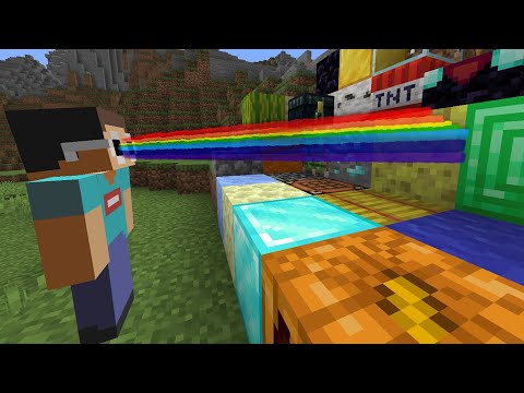 Minecraft, But Everywhere We Look Turns To Random Blocks... (George Livestream)