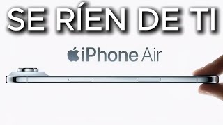 El iPhone (17) AIR ha RETRATADO a ANDROID