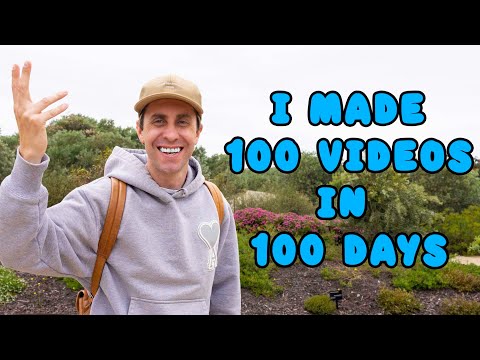 I Made 100 Youtube Videos in 100 DAYS!