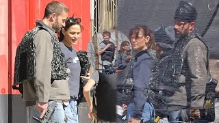 Ben Affleck beams again with Jennifer Garner as they take kids to paintball park after JLo divorce