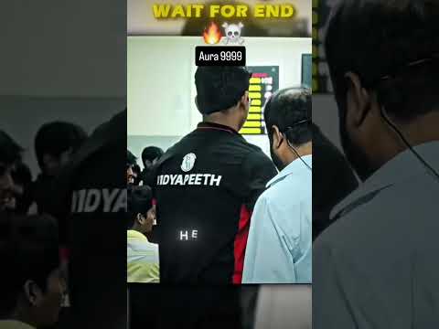 😂 Bro Slept in Class & Teacher Got Angry | Aura 9999 Moment 🔥