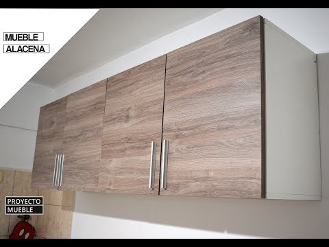COMO HACER MUEBLE ALACENA PARA COCINA - PROYECTO MUEBLE