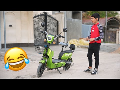 مودي قفص على صديقة بلدراجه الجديدة 😂 #تحشيش