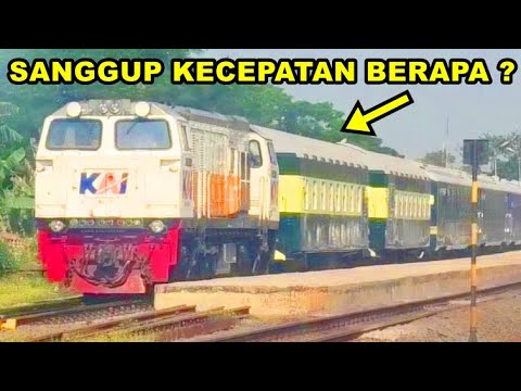 KERETA API TUA BUATAN 1938 INI MASIH BISA BERLARI NGEBUT !