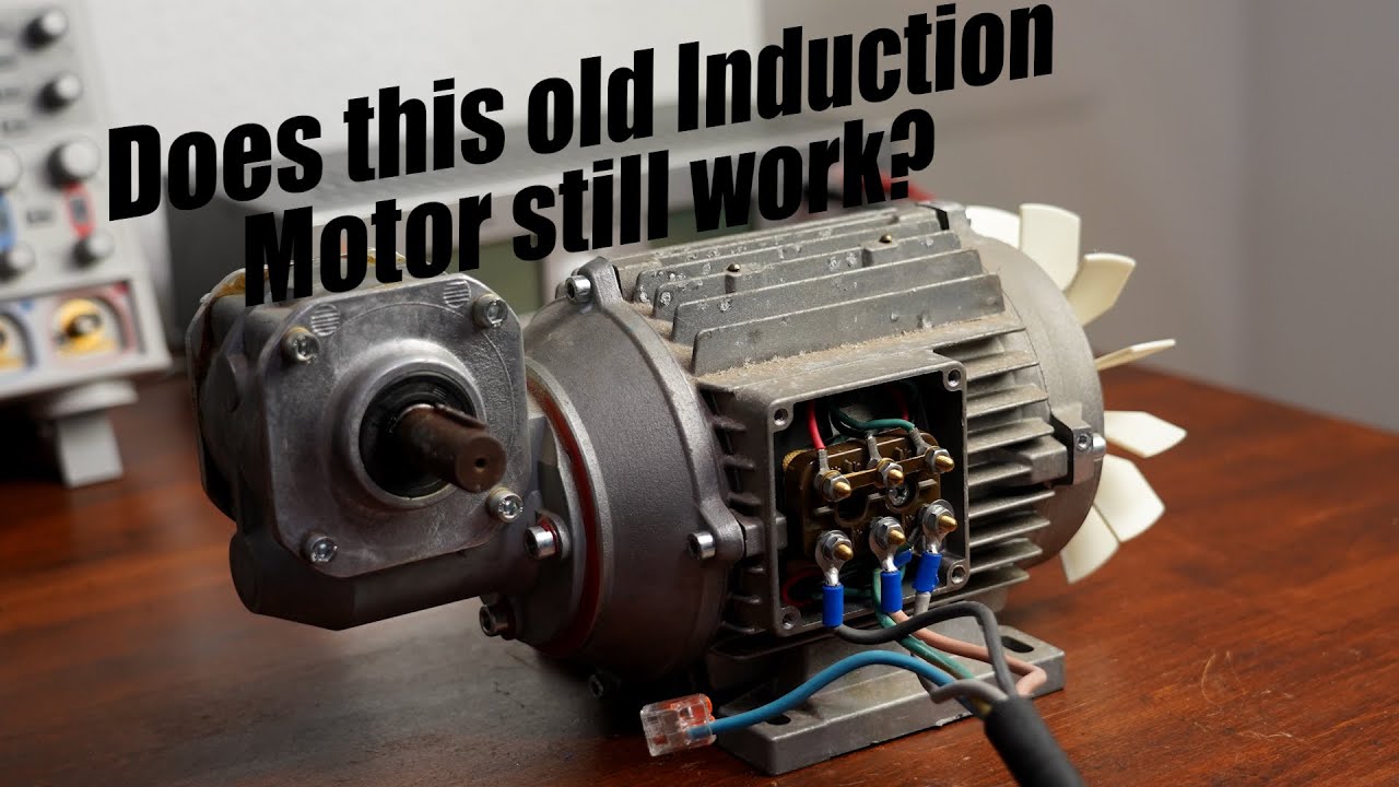 Does this old Induction Motor still work? How do Asynchronous Motors work? EB#46