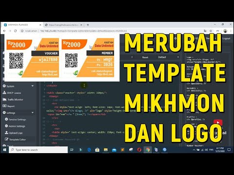 Download Template Voucher Mikhmon 07 2021