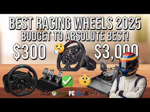 Best Racing Wheel 2025: Top 5 Picks from Budget to Pro! PC, PS5 & Xbox | Sim Racing | F1 25 & Forza