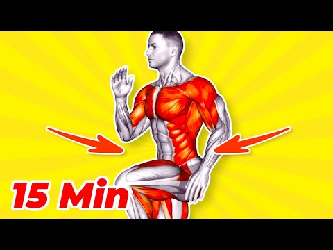 ➜ 15-MIN Side Fat Workout For Men At Home - Trim Your Waistline